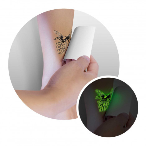 temporary-tattoo-glow-in-the-dark-51mm-x-51mm - Image 2