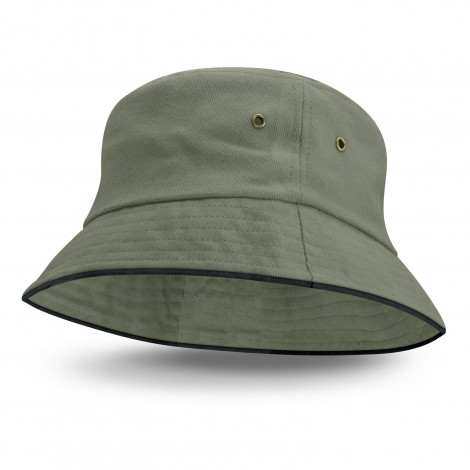 bondi-bucket-hat-black-sandwich-trim - Image 2
