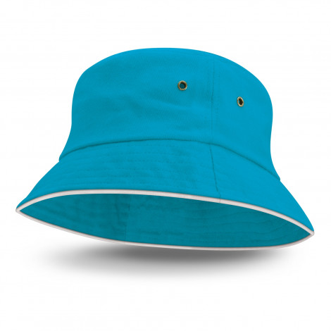 bondi-bucket-hat-white-sandwich-trim - Image 3