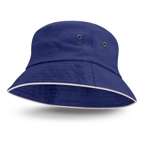 bondi-bucket-hat-white-sandwich-trim - Image 4