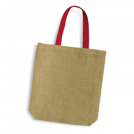 thera-jute-tote-bag-coloured-handles - Image 4