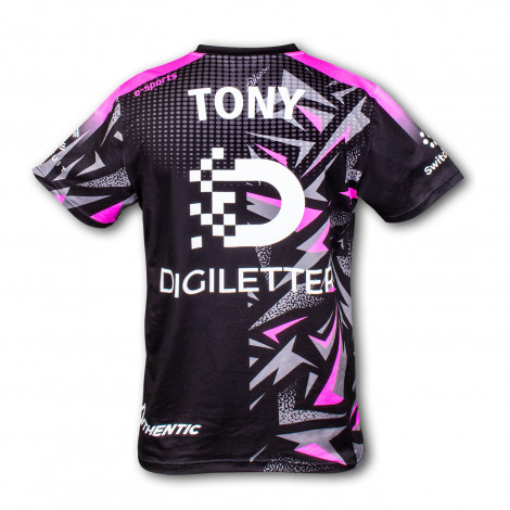 custom-mens-sports-v-neck-t-shirt - Image 3