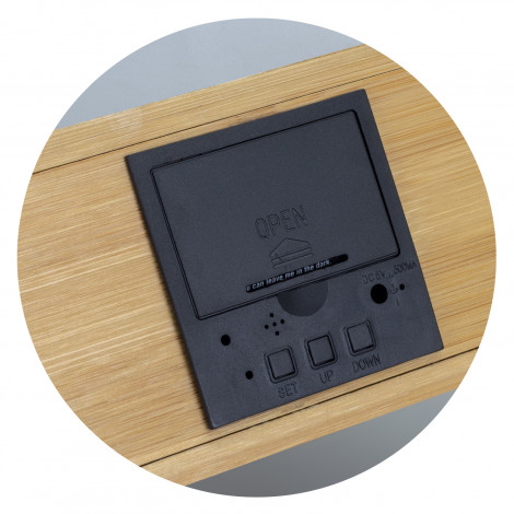 bamboo-wireless-charging-clock - Image 4