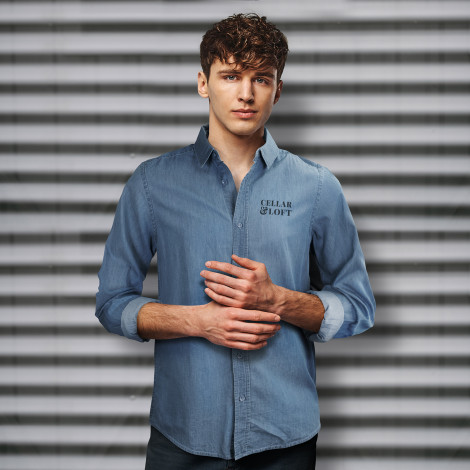 trendswear-chester-mens-denim-shirt - Image 7