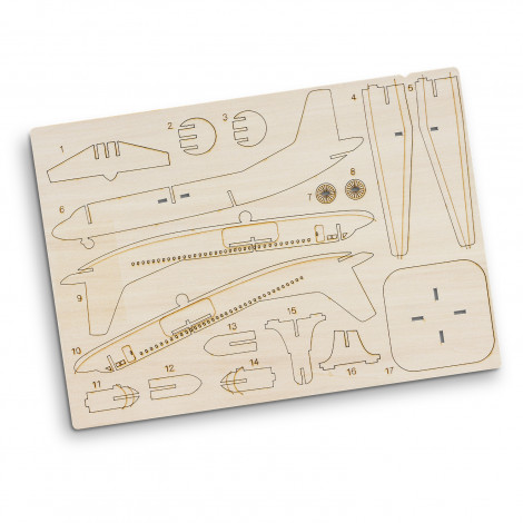 brandcraft-jet-plane-wooden-model - Image 3