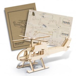 brandcraft-helicopter-wooden-model