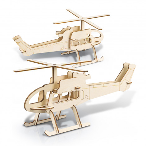brandcraft-helicopter-wooden-model - Image 2