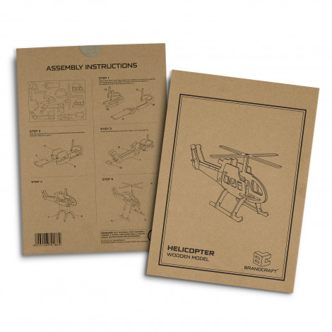 brandcraft-helicopter-wooden-model - Image 4