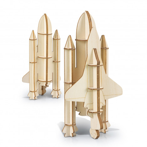 brandcraft-rocket-ship-wooden-model - Image 2