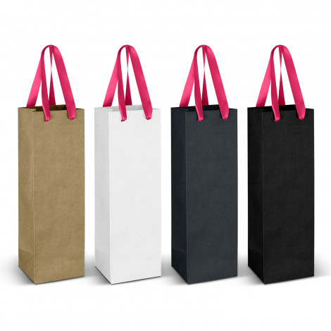 wine-ribbon-handle-paper-bag - Image 5