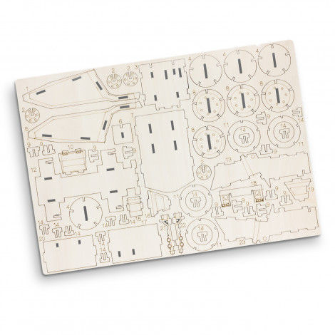 brandcraft-mining-truck-wooden-model - Image 3