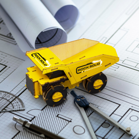 brandcraft-mining-truck-wooden-model - Image 7